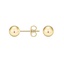 14K Yellow Gold Ball Stud Earrings (5mm), smalladditional view 1