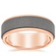 Rose Gold Malcom Wedding Ring