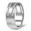 Double Channel Wedding Band, smallview