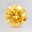1.50 Ct. Fancy Vivid Yellow Round Lab Created Diamond