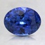 8.4x6.5mm Premium Blue Oval Sapphire