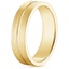 18K Yellow Gold Ezra Diamond Wedding Ring, smallside view