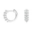 14K White Gold Helia Lab Diamond Hoop Earrings (3/4 ct. tw.), smalladditional view 1