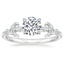 Platinum Zelie Diamond Ring (1/4 ct. tw.), smalltop view