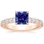 14KR Sapphire Luxe Anthology Diamond Ring (1/2 ct. tw.), smalltop view