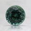 6.5mm Unheated Teal Round Sapphire