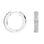 18K White Gold Luxe Diamond Huggie Earrings (1/2 ct. tw.), smalladditional view 1