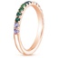 14K Rose Gold Coastal Ombre Ring, smalladditional view 1