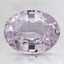 8.9x7mm Unheated Pink Oval Sapphire