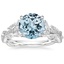 Aquamarine Luxe Secret Garden Diamond Ring (3/4 ct. tw.) in 18K White Gold
