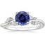 Sapphire Arden Diamond Ring in Platinum