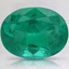 13.2x10.1mm Oval Emerald