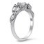 Jolie Celtic Love Knot with Marquise Diamond Accents, smallview