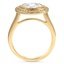 Aura Inspired Diamond Ring, smallside view