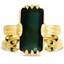 Custom Vintage Inspired Emerald-Cut Ring