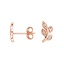 14K Rose Gold Juniper Diamond Earrings, smalladditional view 1