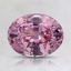 8.1x6.2mm Pink Oval Sapphire