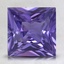 7.7mm Unheated Violet Princess Sapphire