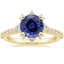 18KY Sapphire Arabella Diamond Ring (1/3 ct. tw.), smalltop view
