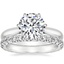 18K White Gold Catalina Ring with Luxe Sienna Diamond Ring (5/8 ct. tw.)