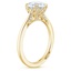 18K Yellow Gold Simply Tacori Diamond Ring (1/8 ct. tw.), smallside view