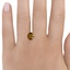 8.4x7.2mm Unheated Yellow Oval Tourmaline, smalladditional view 1