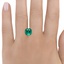 9mm Cushion Lab Created Emerald, smalladditional view 1