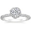 Platinum Nova Diamond Ring (1/2 ct. tw.), smalltop view