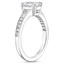 18KW Sapphire Amalfi Diamond Ring (1/2 ct. tw.), smalltop view