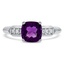 Modern Reproduction Amethyst Vintage Ring