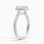 18KW Moissanite Luxe Odessa Diamond Ring (1/3 ct. tw.), smalltop view