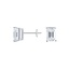 18K White Gold Emerald Cut Diamond Stud Earrings (1 1/2 ct. tw.), smalladditional view 1