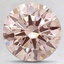 3.02 Ct. Fancy Intense Pink Round Lab Created Diamond