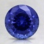 8mm Blue Round Lab Grown Sapphire