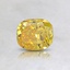 0.54 Ct. Fancy Intense Yellow Cushion Lab Created Diamond