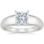 Princess Wide Shank Engagement Ring 