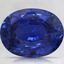 12x9.2mm Super Premium Blue Oval Sapphire