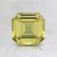 5.7x5.5mm Unheated Yellow Asscher Sapphire
