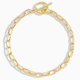 Toggle Link Chain Bracelet