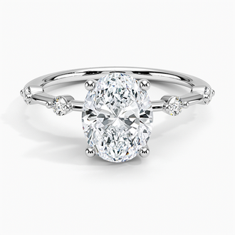 18K White Gold Aimee Diamond Ring