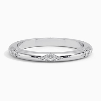 Unique Diamond Cluster Ring