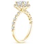 18K Yellow Gold Marseille Halo Diamond Ring (1/2 ct. tw.), smallside view