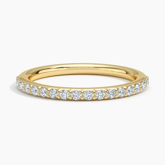 Petite Shared Prong Diamond Ring (1/4 ct. tw.) in 18K Yellow Gold