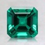 7mm Asscher Lab Created Emerald