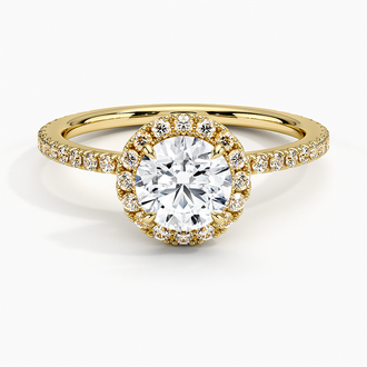 18K Yellow Gold Waverly Diamond Ring (1/2 ct. tw.)