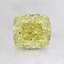 1.13 Ct. Fancy Intense Yellow Cushion Diamond