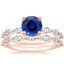14KR Sapphire Joelle Diamond Bridal Set (3/4 ct. tw.), smalltop view