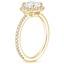 18K Yellow Gold Luxe Ballad Halo Diamond Ring (1/3 ct. tw.), smallside view