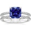 Sapphire Linnia Diamond Ring (1/2 ct. tw.) in Platinum