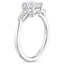 Platinum Sona Diamond Ring (1/3 ct. tw.), smallside view